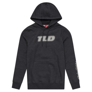 Pánská mikina TroyLeeDesigns Fade Out Pullover Hoodie Black Heather
