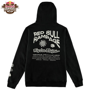 Pánská mikina TroyLeeDesigns RedBull Rampage Mind Melt Pullover Hoodie Black