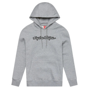 Pánská mikina TroyLeeDesigns Signature Pullover Hoodie Gray Heather