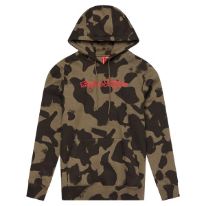 Pánská mikina TroyLeeDesigns Signature Pullover Hoodie Olive Camo