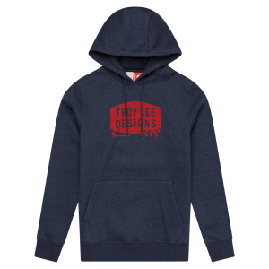 Pánská mikina TroyLeeDesigns Stamp Pullover Hoodie Navy Heather