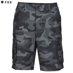 Pánské kraťasy FOX Slambozo Camo Short Black Camo 2024