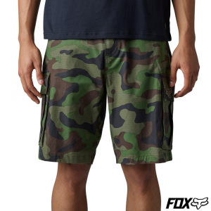 Pánské kraťasy FOX Slambozo Camo Short Green Camo 2023