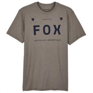 Pánské tričko FOX Aviation SS Prem Tee Heather Graphite