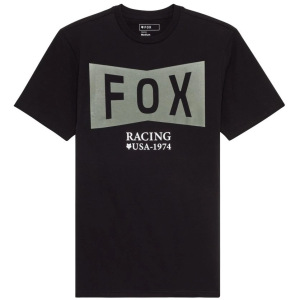 Pánské tričko FOX Typeface SS Prem Tee Black
