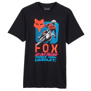 Pánské tričko FOX X ProCircuit Premium SS Tee Black