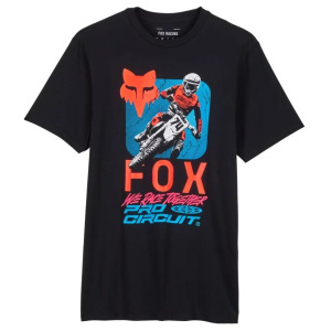 Pánské tričko FOX X ProCircuit Prem SS Tee Black