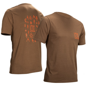 Pánské tričko LEATT Core T-Shirt Loam 25