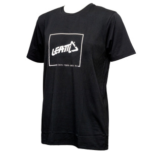 Pánské tričko LEATT Promo Cape Town T-Shirt Black 