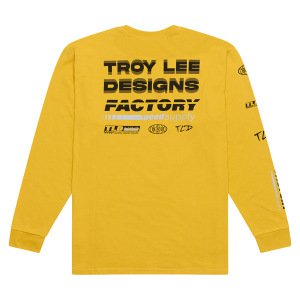 Pánské tričko s dlouhým rukávem TroyLeeDesigns Factory Sleeve Tee Golden