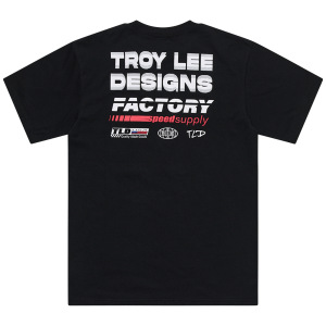 Pánské tričko TroyLeeDesigns Factory Short Sleeve Tee Black
