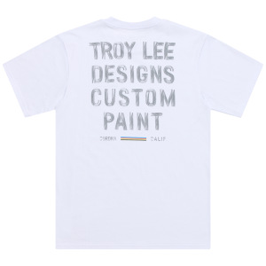 Pánské tričko TroyLeeDesigns Paint Shop Short Sleeve Tee White