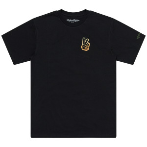 Pánské tričko TroyLeeDesigns Peace Out Short Sleeve Tee Black