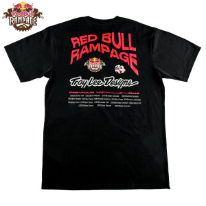 Pánské tričko TroyLeeDesigns RedBull Rampage Mind Melt Tee Black