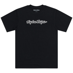 Pánské tričko TroyLeeDesigns Signature Short Sleeve Tee Black