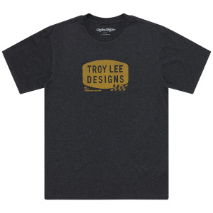 Pánské tričko TroyLeeDesigns Stamp Short Sleeve Tee Black Heather