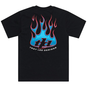 Pánské tričko TroyLeeDesigns Torched Short Sleeve Tee Black