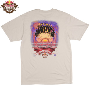 Pánské tričko TroyLeeDesigns X RedBull Rampage Valley Of Gods Tee Bone