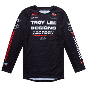 Pánský dres TroyLeeDesigns GP PRO AIR Jersey Factory Black 2025