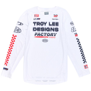 Pánský dres TroyLeeDesigns GP PRO AIR Jersey Factory White 2025