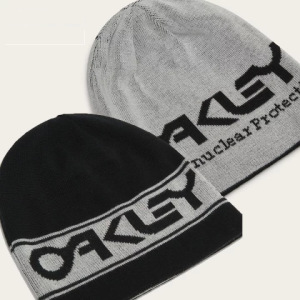 Pánský kulich Oakley TNP Reversible Beanie Blackout White