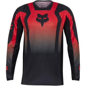 Pánský MX dres FOX 180 Lean Jersey Flo Red 2025