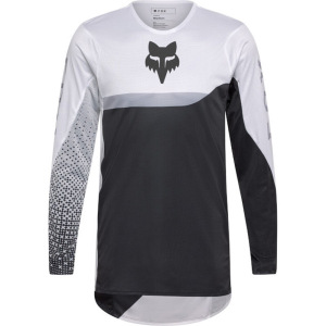 Pánský MX dres FOX FlexAir Fracture Jersey White Black 2026