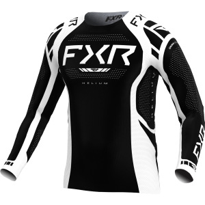 Pánský MX dres FXR Helium MX Jersey Black White 2025.7