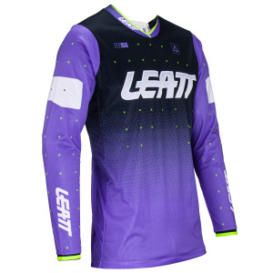 Pánský MX dres LEATT Moto 4.5 Lite Jersey Ultra Violet 2024