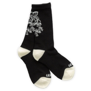 Ponožky Leatt Promo Socks Skull Black