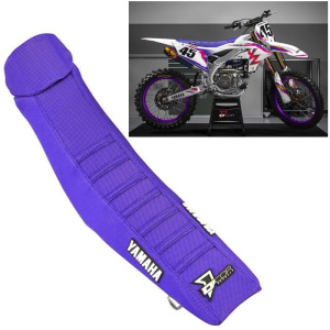 Potah sedla DCore Gripper Factory Seat Cover Yamaha YZ450F 23-25 YZ250F 24-25 Purple Retro