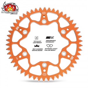 Rozeta MotoMaster ALU Chainwheels Orange 6204125  KTM SX65, Husqvarna TC65 25-..