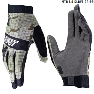 Rukavice na kolo Leatt MTB 1.0 GripR Glove Desert 2025