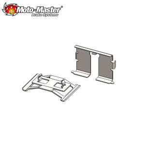 Sada vodících plíštků destiček MotoMaster Retaining Plate Set Rear Brembo KTM, Husqvarna, GasGas