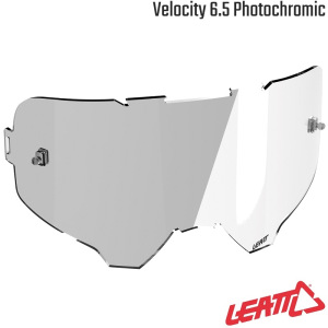 Samozatmavovací sklo LEATT Velocity Lens Photochromic Clear Adaptive