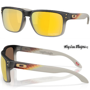 Sluneční brýle Oakley Holbrook TroyLeeDesigns Black Fade Prizm 24k Polarized