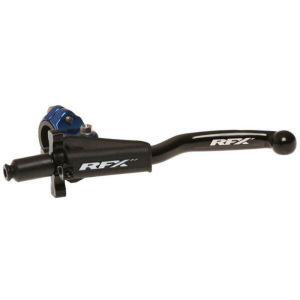 Spojková páčka s objímkou RFX Pro Clutch Lever Assembly Forged EZ Adjust Blue