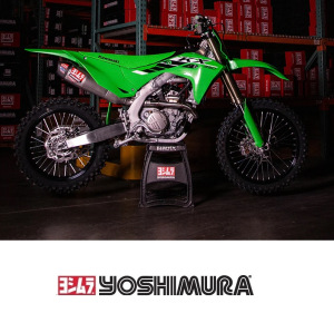 Výfukový systém Yoshimura Signature RS-12 Full System SS-AL-CF Kawasaki KX250F 25-..