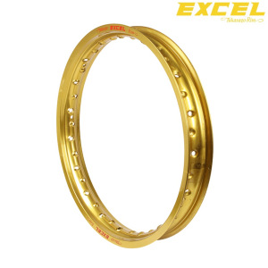 Zadní ráfek Excel Rims 18x2,15 32 děr zlatý Honda CR250 / CR500 / CRF450R / CRF450X / CRF450RX