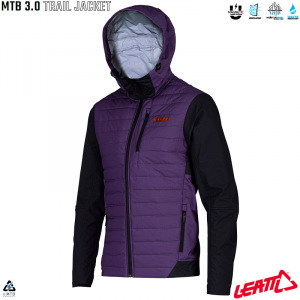 Zateplená bunda na kolo Leatt MTB 3.0 Trail Jacket Velvet 2024