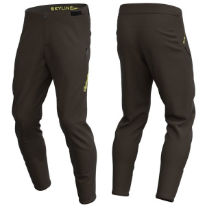 Zateplené kalhoty na kolo TroyLeeDesigns Skyline CHILL Pant Mono Dark Earth