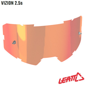 Zrcadlové sklo pro dětské brýle LEATT Vizion 2.5s IRIZ Red Lens