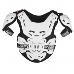 Dětský chránič hrudi a zad Leatt 5.5 Pro Junior Chest Protector White Black