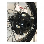 Sada kol HaanWheels Honda CRF1000L Africa Twin - Excel Black 21x1,85 + 18x2,50 / Black Hub