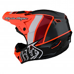 Dětská helma na motokros TroyLeeDesigns Youth GP Helmet Nova Glo Orange 2023