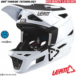 Integrální MTB helma LEATT MTB 4.0 Gravity V24 White 2025