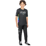 Dětské kalhoty na kolo FXR Youth Revo MTB Pant Black