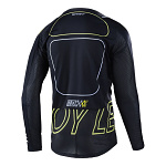 Dres na kolo TroyLeeDesigns Sprint Jersey Drop In Black Green 2022