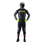 Dres na kolo TroyLeeDesigns Sprint Jersey Drop In Black Green 2022