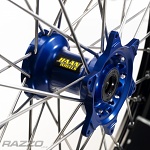 MX sada kol HaanWheels KTM SX85 Husqvarna TC85 - Excel Black 19x1,4 + 16x1,85 / Blue Hub